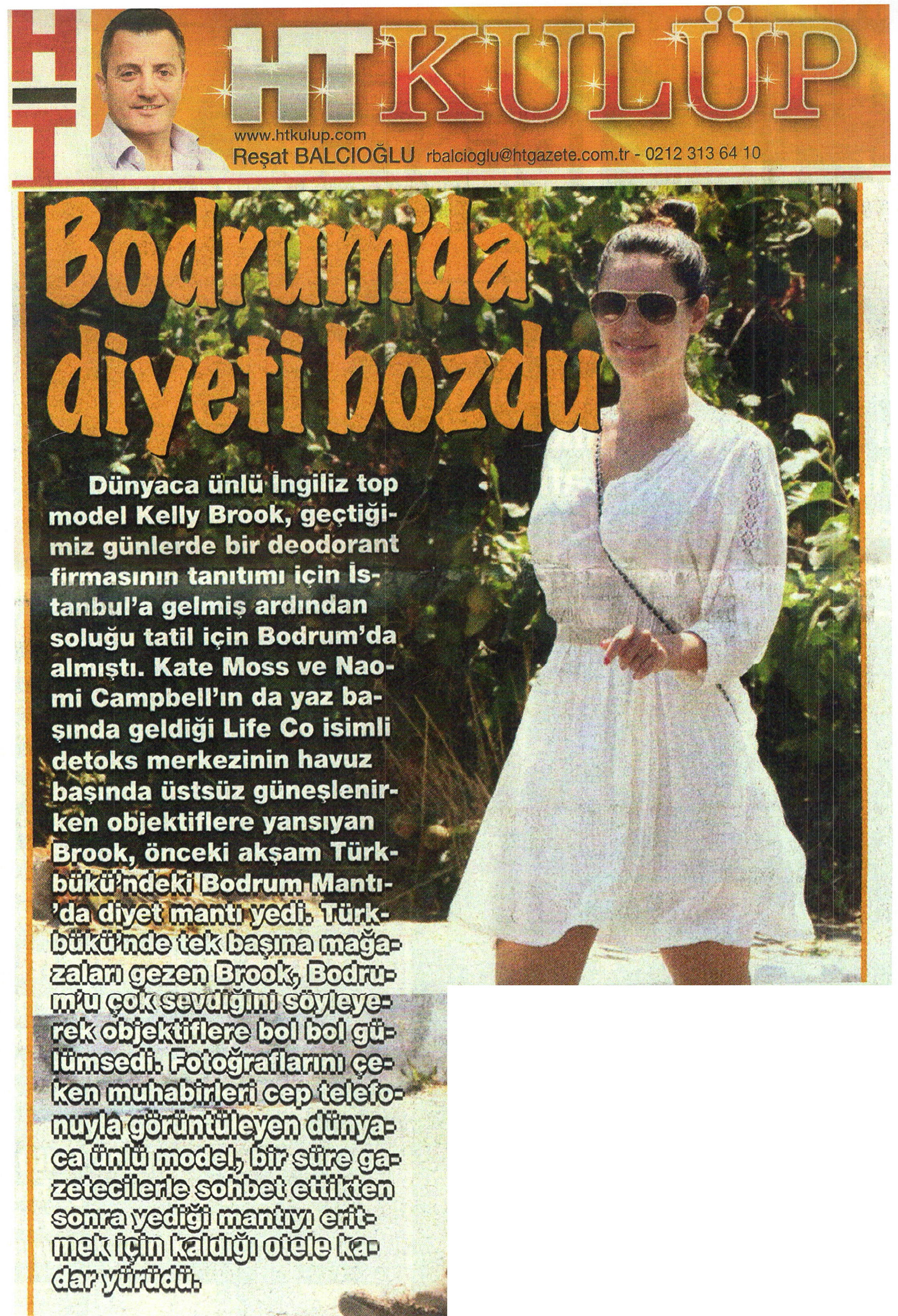 Bodrum’da Diyeti Bozdu