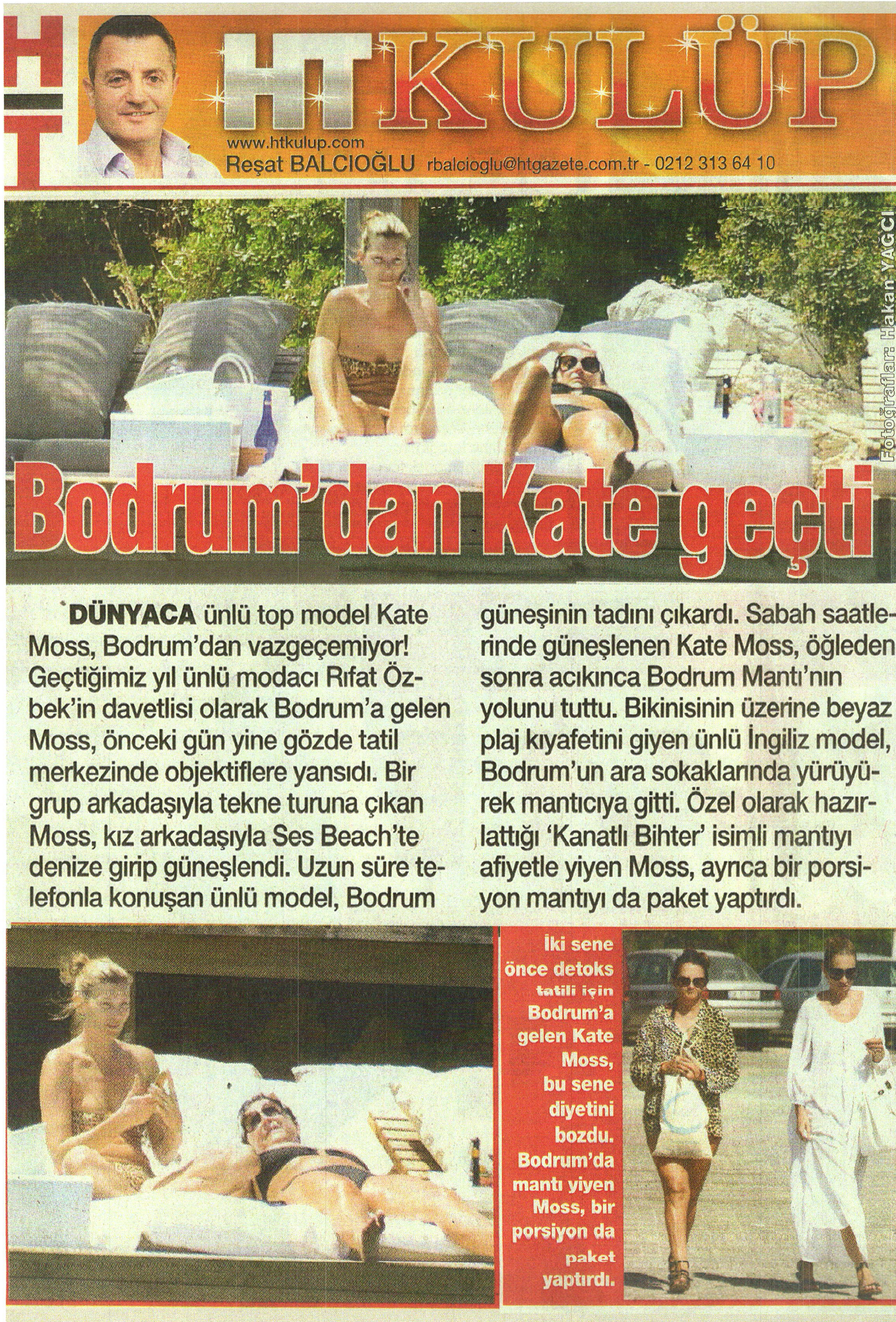 Bodrum’dan Kate Geçti